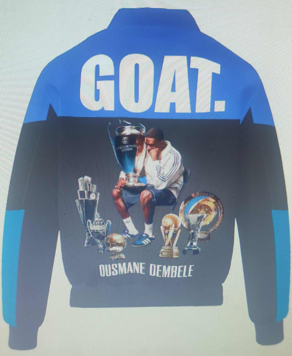 La Veste " GOAT  " (En Edition Limitée)  ( INCROYABLE !!! EXCEPTIONNELLE !!! MAGNIFIQUE ) ! JAMAIS VU ! RARE ! EXCLUSIVE!(UNIQUE AU MONDE )
