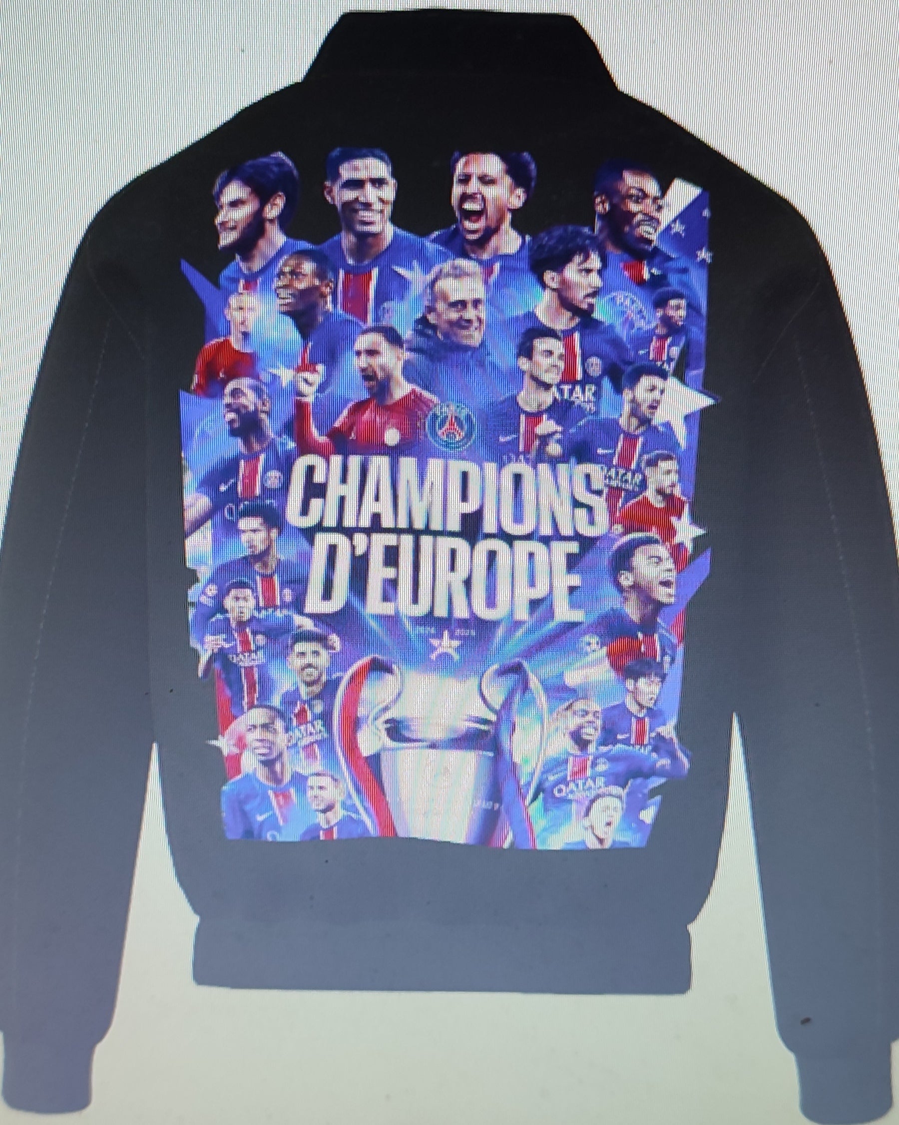 La Veste " HISTORIQUE "( NOIR )  (En Edition Ultra Limitée)  ( INCROYABLE !!! EXCEPTIONNELLE !!! MAGNIFIQUE ) ! JAMAIS VU ! RARE ! EXCLUSIVE!(UNIQUE AU MONDE )