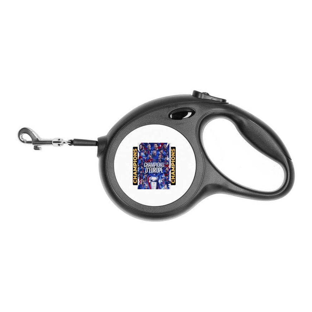 Laisse rétractable pour animal de petite taille " CHAMPIONS D EUROPE "