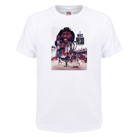 Tee - shirt  ULTRA COLLECTOR " MERCI PRESKO " ( Blanc ) ( ENFANT )