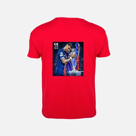 Tee - shirt  ULTRA COLLECTOR " MERCI PRESKO " ( Rouge et Recto Verso ) ( ADULTE HOMME & FEMME )