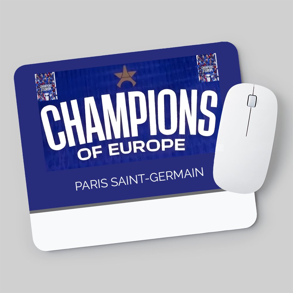 Tapis de souris  "CHAMPION D EUROPE"